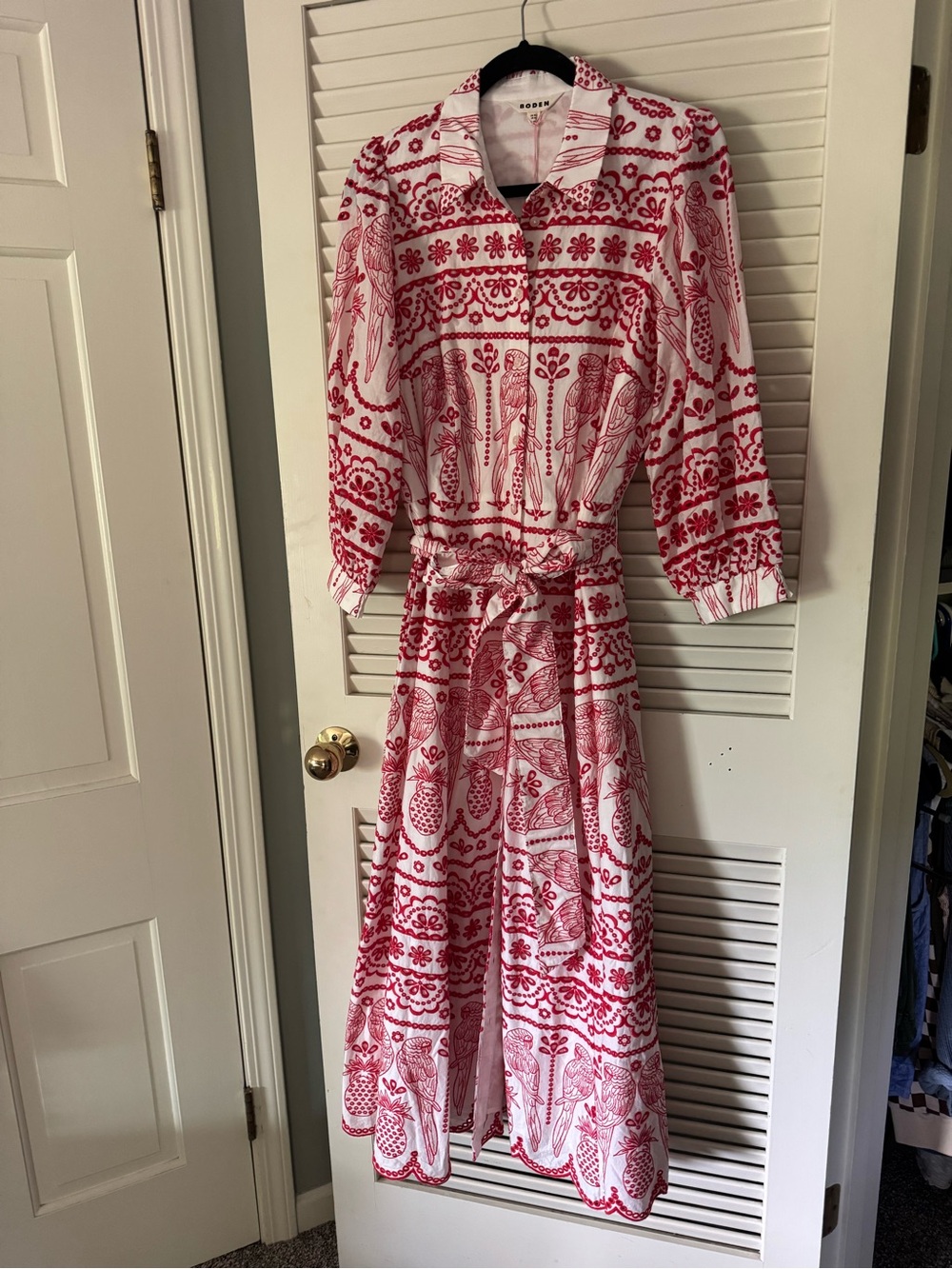 NWT!! Boden || Clara Broderie Shirt Dress